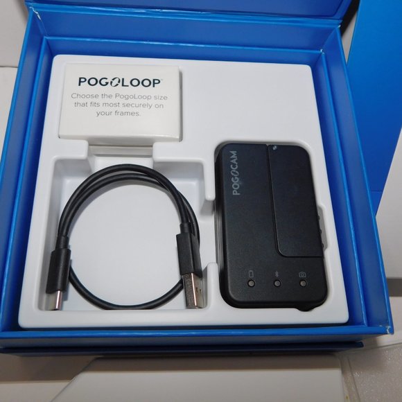 POGOCAM Wearable Magnetic Eye Glasses Camera Pogotec - Open Box - UNUSED - Picture 4 of 6